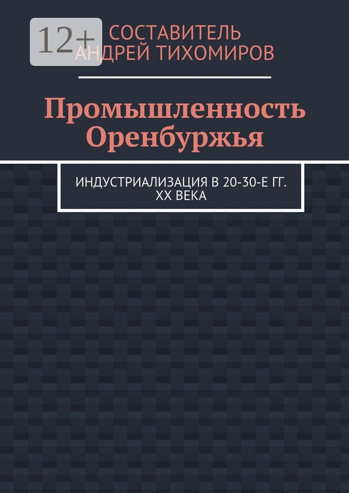Промышленность Оренбуржья. Индустриализация в 20-30-е гг. XX века | Тихомиров Андрей Евгеньевич #1