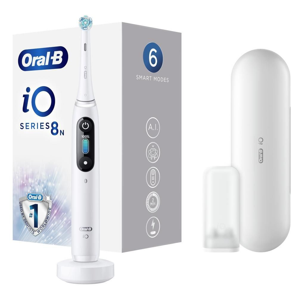 Электрическая зубная щетка Oral-B iO Series 8n, белый #1