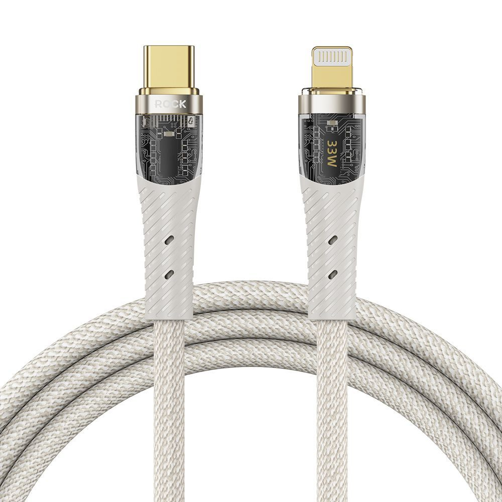 Кабель Apple Lightning, USB Type-C Xiaomi ROCK TCUSB_USB Type-C_Apple  Lightning_USB-C - купить по низкой цене в интернет-магазине OZON  (1138015252)