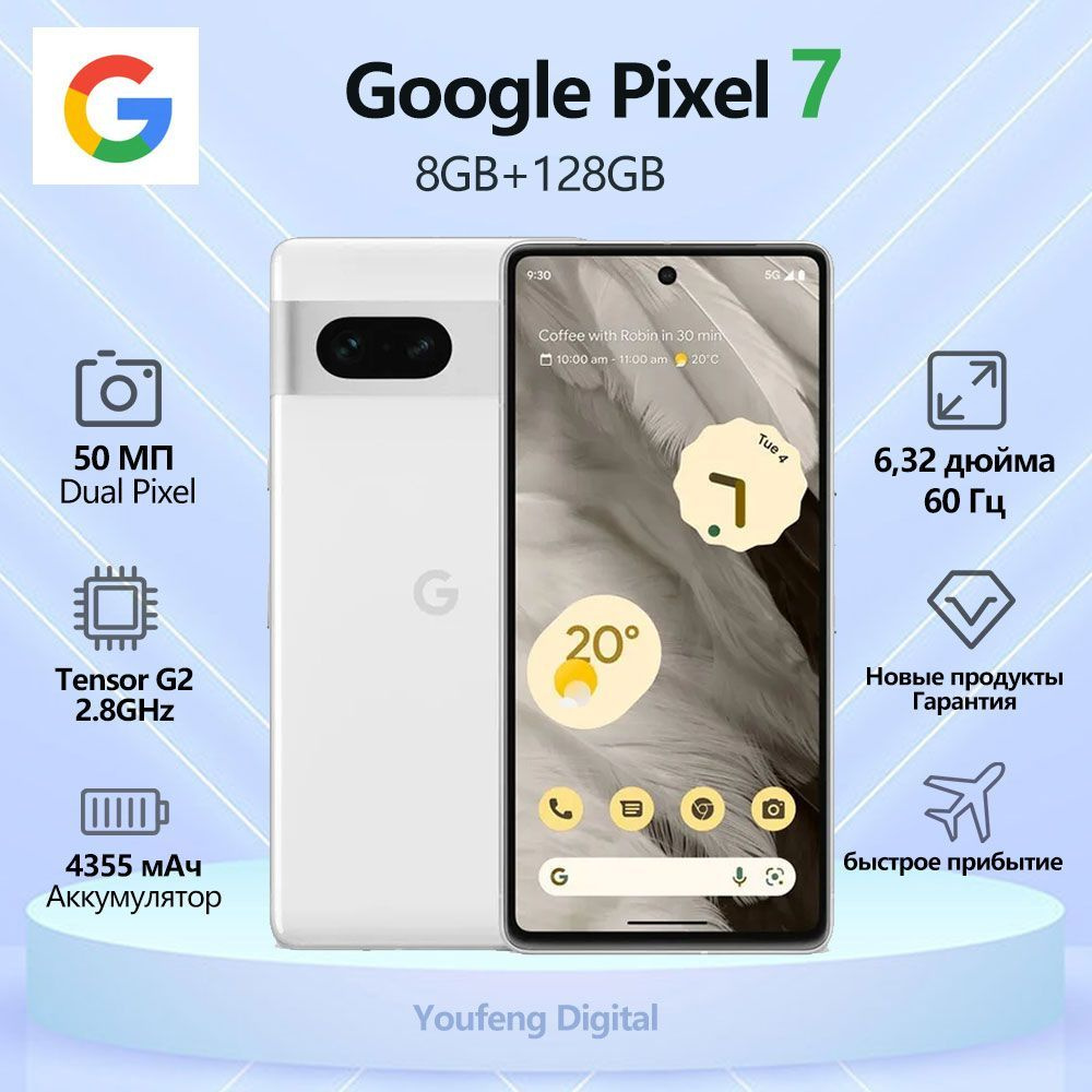 Смартфон Google Pixel 7 - купить по выгодной цене в интернет-магазине OZON  (1126141157)