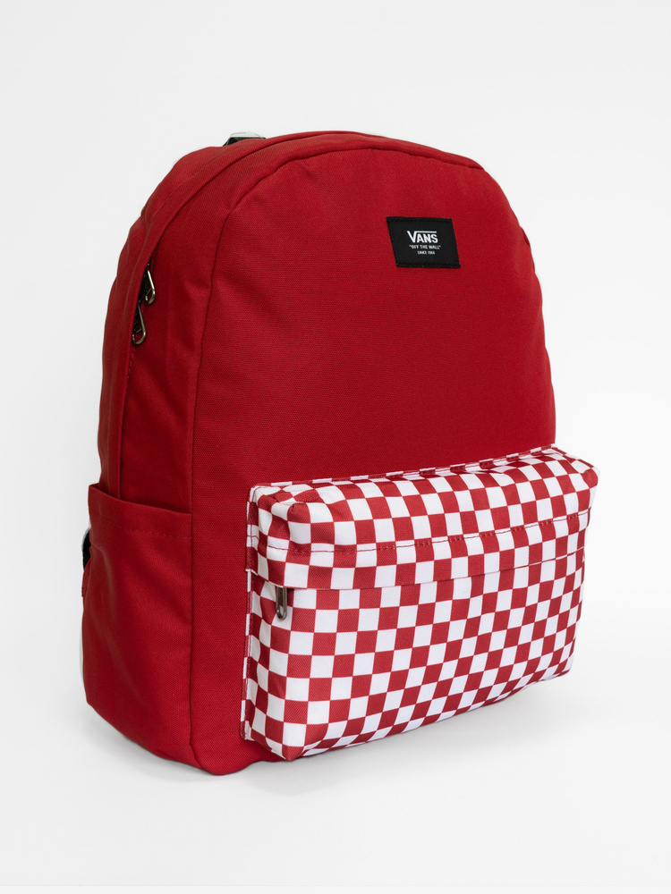 Vans old best sale skool backpack red