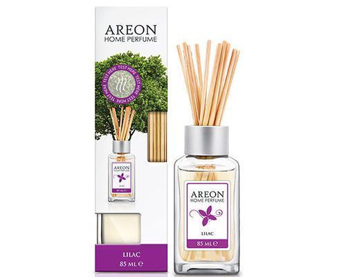 Освежитель (ароматизатор) бытовой диффузор жидкий AREON HOME PERFUME STICKS Сирень 85мл  #1