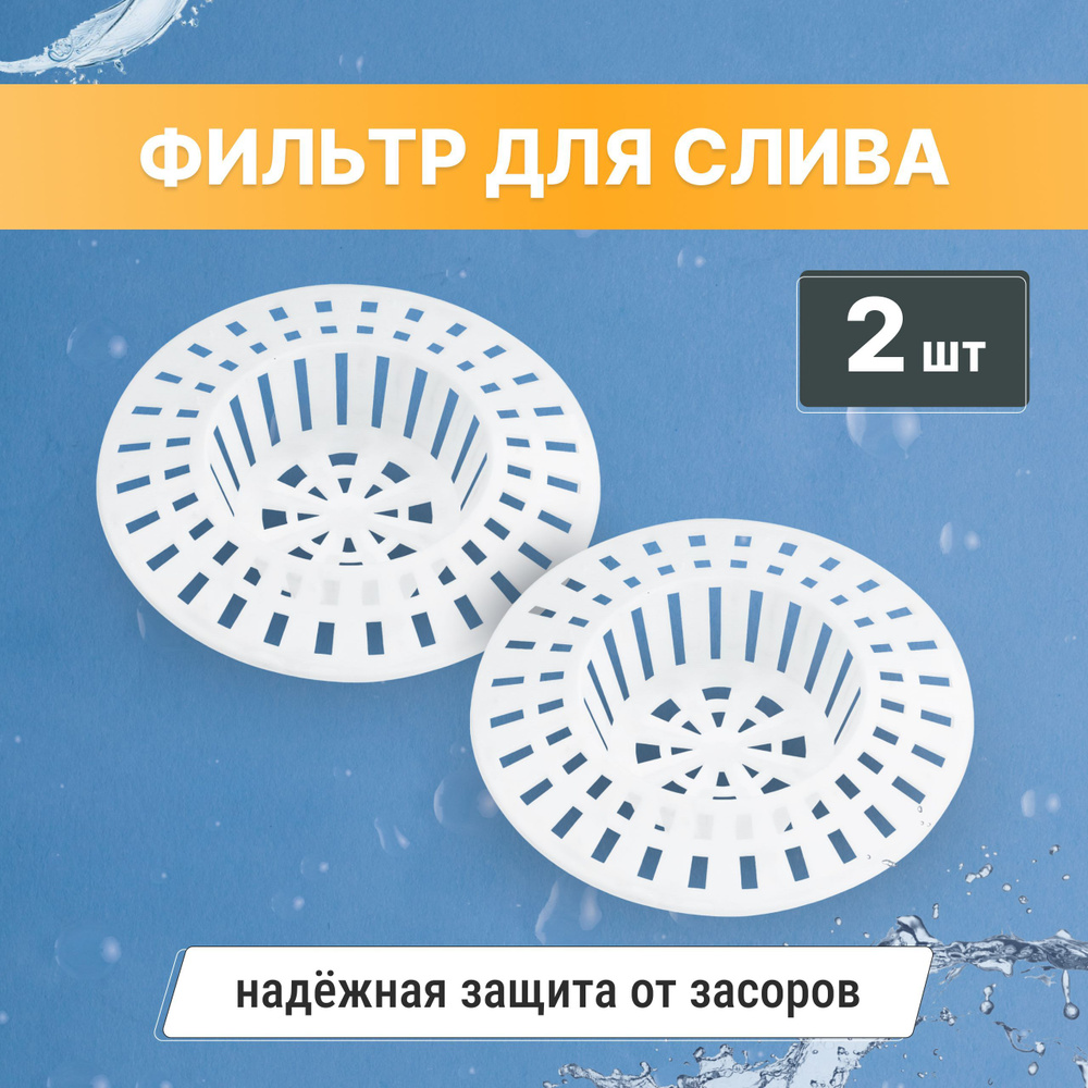 Сетка слива в раковину ванной и кухни - купить с доставкой по выгодным ...