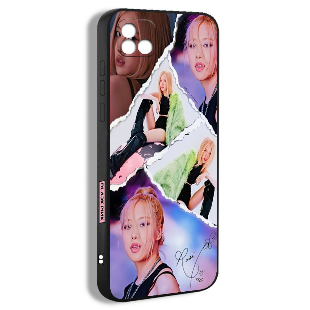 чехол для смартфона Подходит для Realme C11 2021 Группа Блэк Пинк участницы  BLACKPINK Розе Розэ EDV55