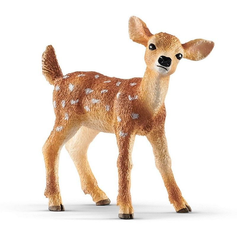 Schleich 14820 Фигурка Белохвостый олененок Wild Life #1