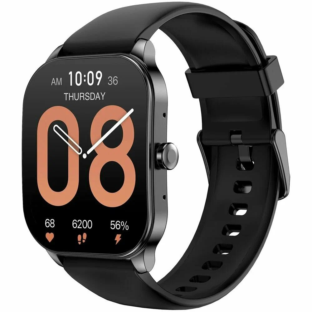 Amazfit Умные часы POP 3S, 49mm, Черный #1