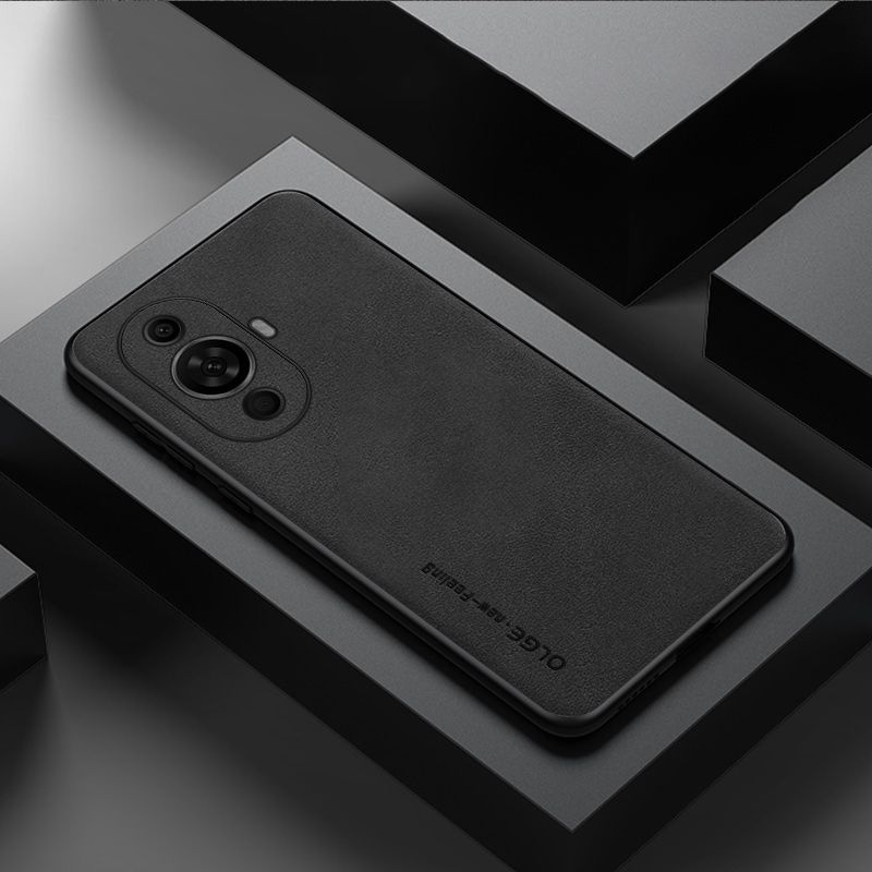 Роскошная кожа чехол для Huawei Nova 11 (Хуавей Нова 11),Приятный на ...