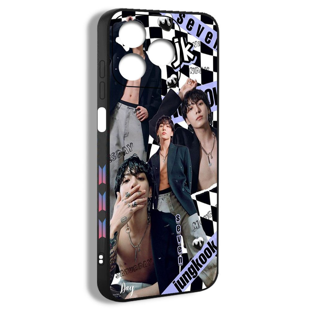 Чехол для смартфона Подходит для Tecno Spark 10C BTS jungkook JK БТС Чон  джонгук Чонгук Семь альбом - купить с доставкой по выгодным ценам в  интернет-магазине OZON (1170241599)