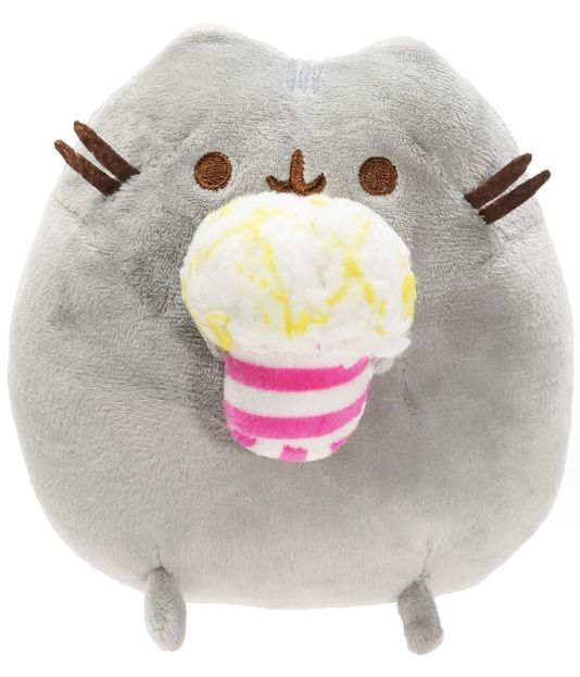 Мягкая игрушка "Pusheen the Cat" (Кот Пушин) с Пицца 15 см - купить с ...