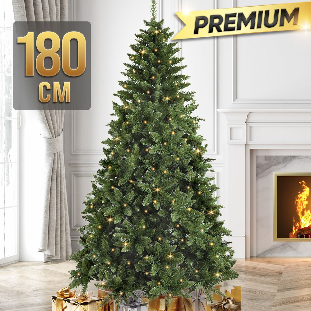 Елка искусственная новогодняя Премиум 180 см, 850 веток, Magic Craft ...