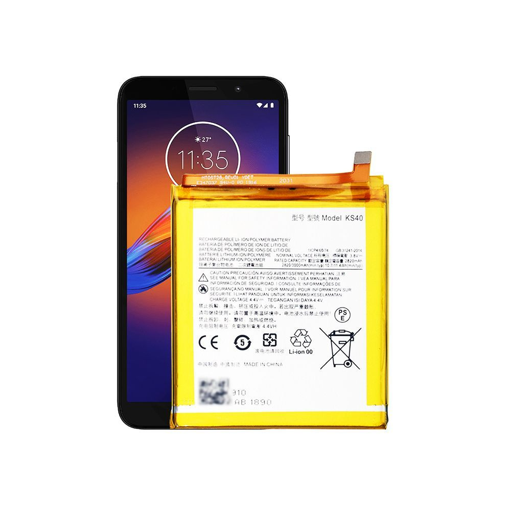 Аккумуляторная батарея KS40 для Motorola Moto E6 Play XT2029-2 XT2029-1  XT2029-XX Сменный аккумулятор телефона 3000 мАч