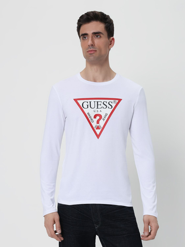 Лонгслив GUESS CN LS ORIGINAL LOGO #1