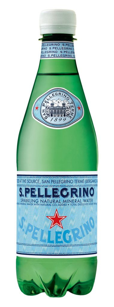 Минеральная вода S.Pellegrino / Сан Пеллегрино газированная Пэт (0,5л ...