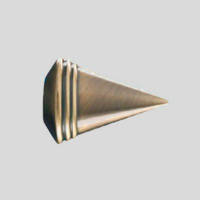 Наконечник для карниза Конус рифленый 16 мм Антик купить по низкой цене ...