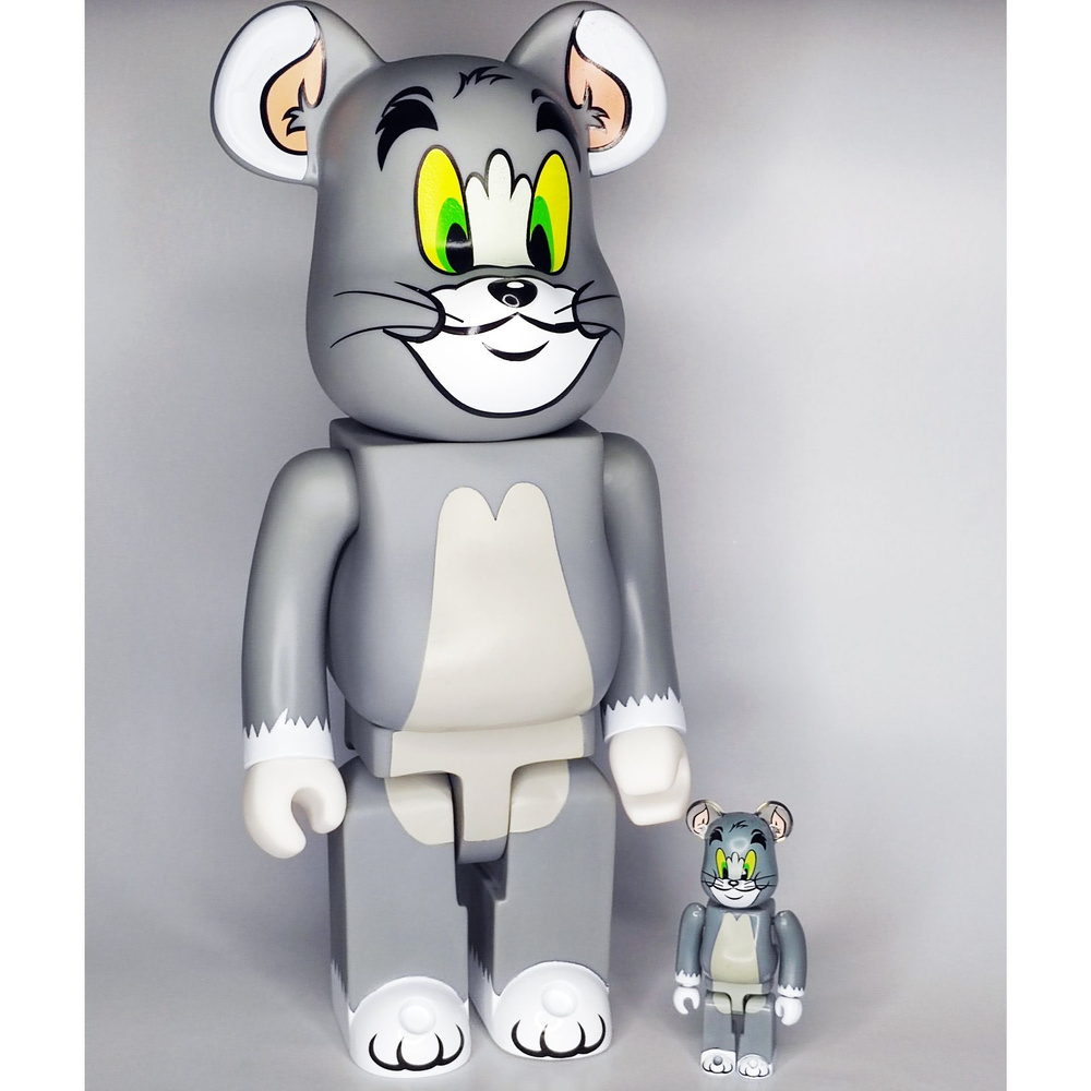 Коллекционная фигурка Bearbrick Tom and Jerry - купить с доставкой по  выгодным ценам в интернет-магазине OZON (1185961045)