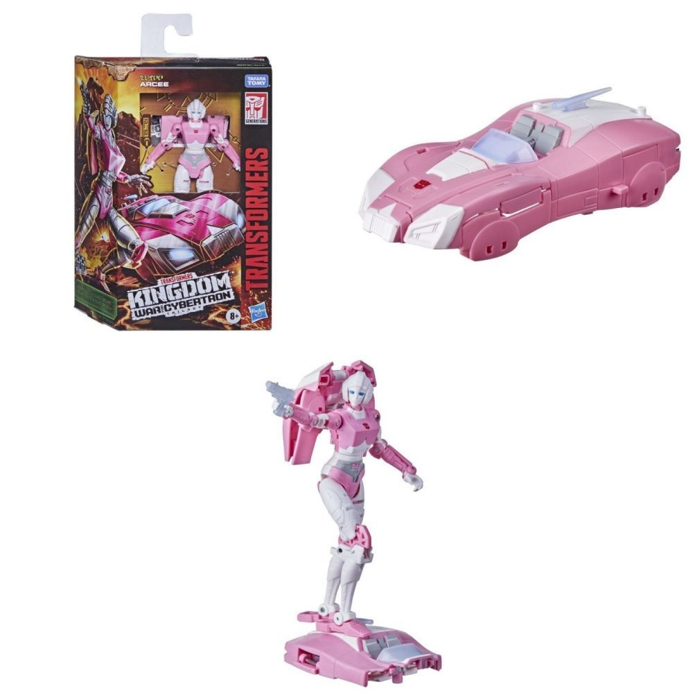 Hasbro Игрушки-трансформеры Generations War for Cybertron: Kingdom Deluxe  WFC-K17 Arcee 5,5-дюймовый F0676 - купить с доставкой по выгодным ценам в  интернет-магазине OZON (1462552099)