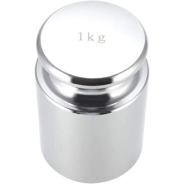 Калибровочная гиря 1 кг M1 Прецизионная хромированная сталь для ...