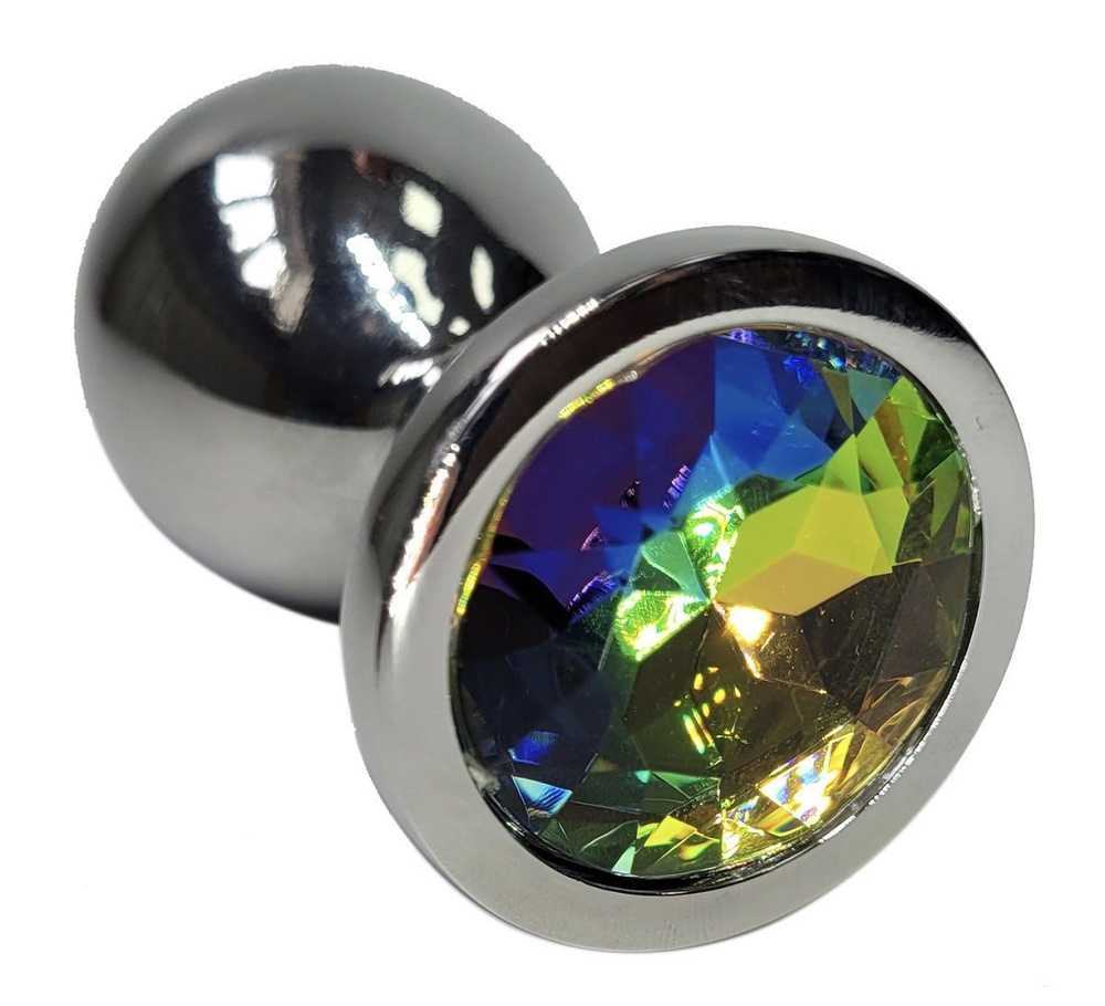 Kanikule Анальный стимулятор Анальная пробка из аллюминия c радужным ...