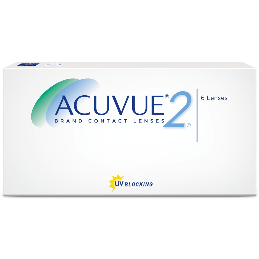 ACUVUE 2 Контактные линзы, -3.25 / 8.3/ 14.0, 6 штук (линз) гидрогелевые (материал повышенного влагосодержания) #1