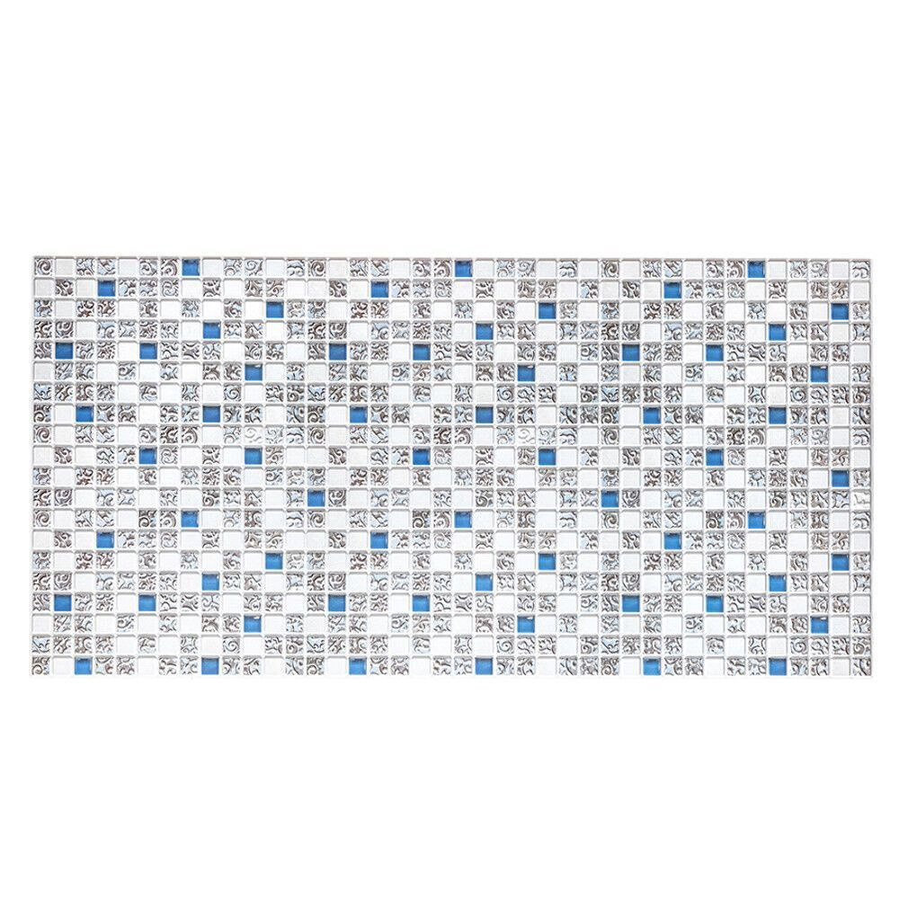 Панель ПВХ "Мозайка Коллаж голубой" 480х960мм, в колличестве 10 штук  #1