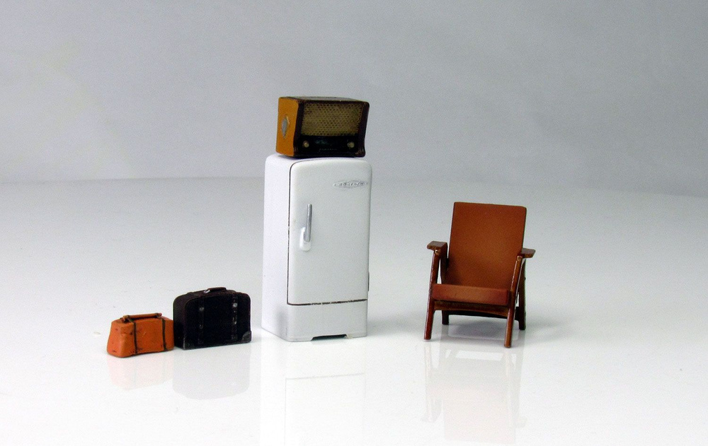 Набор мебели, масштаб 1:43, Моделстрой - купить Сувенир по выгодной ...