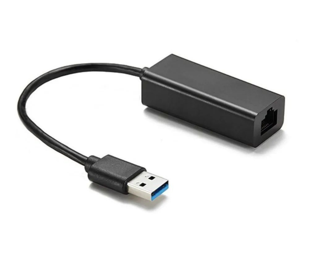 Переходник-адаптер с USB 3.0 на RJ45, внешняя сетевая карта Type-C ...