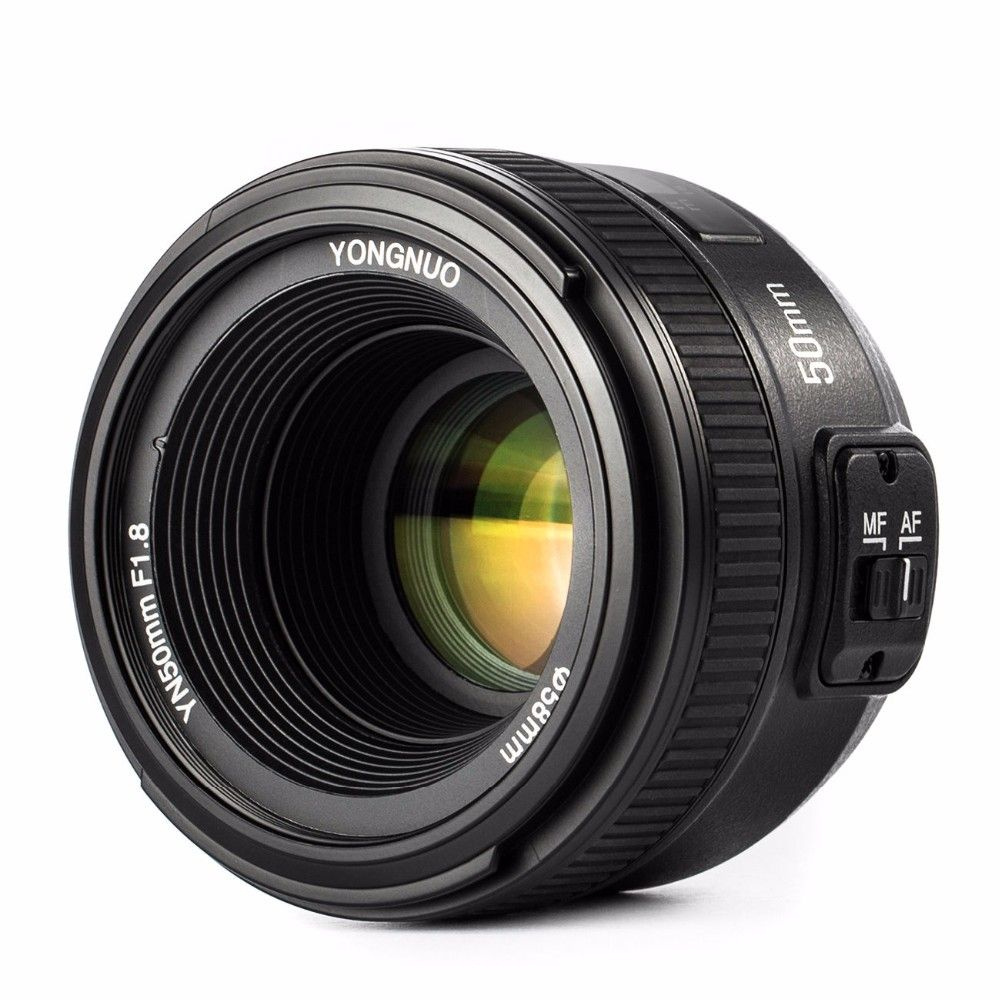 Объектив 50 мм F/1,8 для DSLR-камер Canon Nikon с автофокусом - купить ...