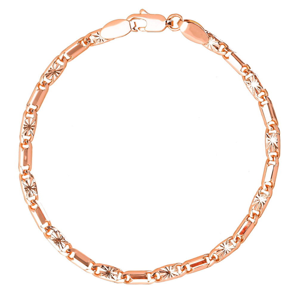 Ювелирная бижутерия МС, Браслет из медицинского сплава с позолотой ...