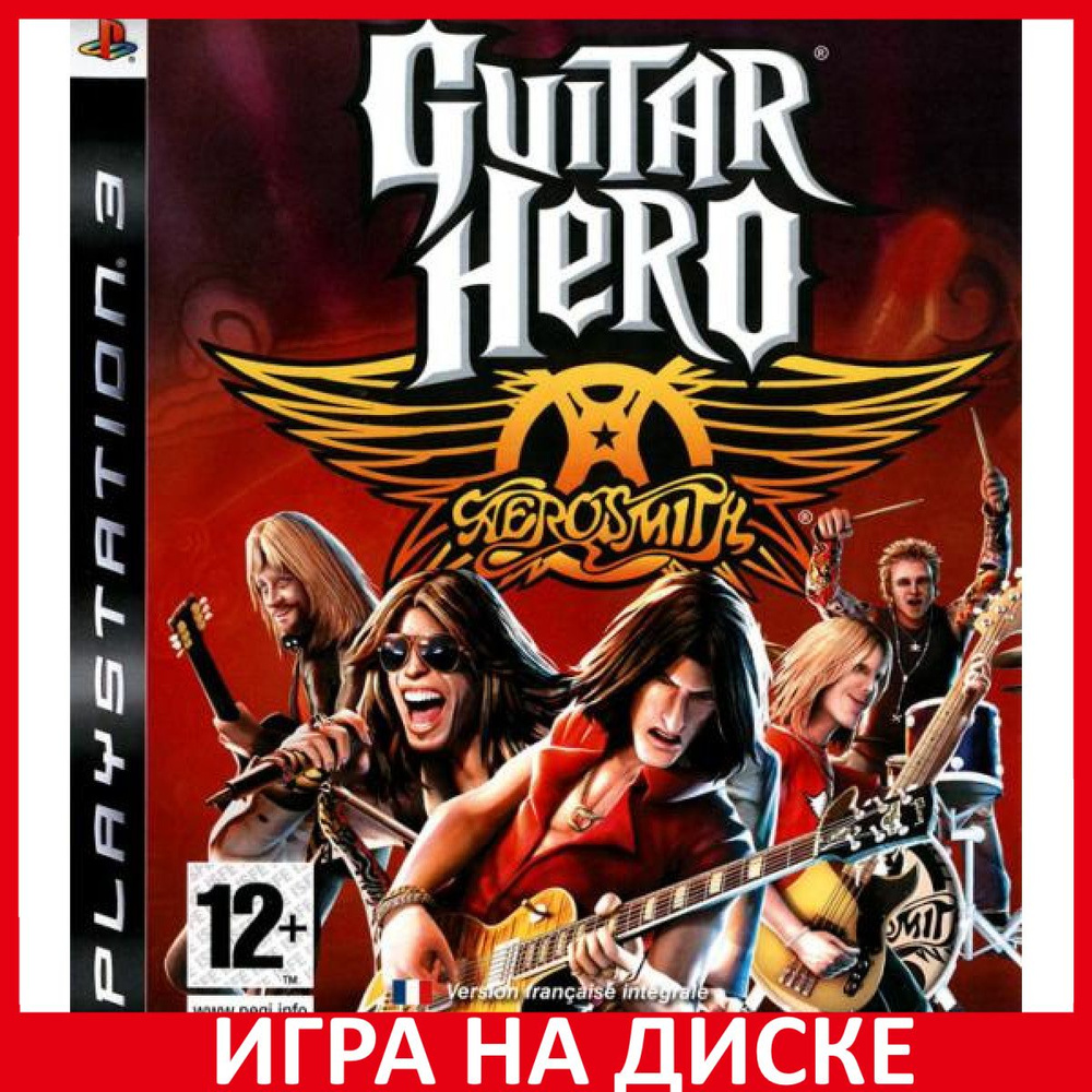 Игра Guitar Hero Aerosmith (PlayStation 3, Английская версия)