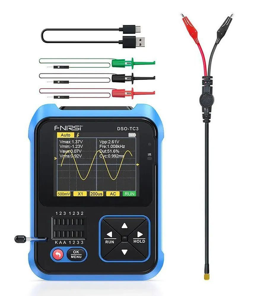 Цифровой осциллограф FNIRSI Электронный - купить по выгодной цене в  интернет-магазине OZON (1023699421)