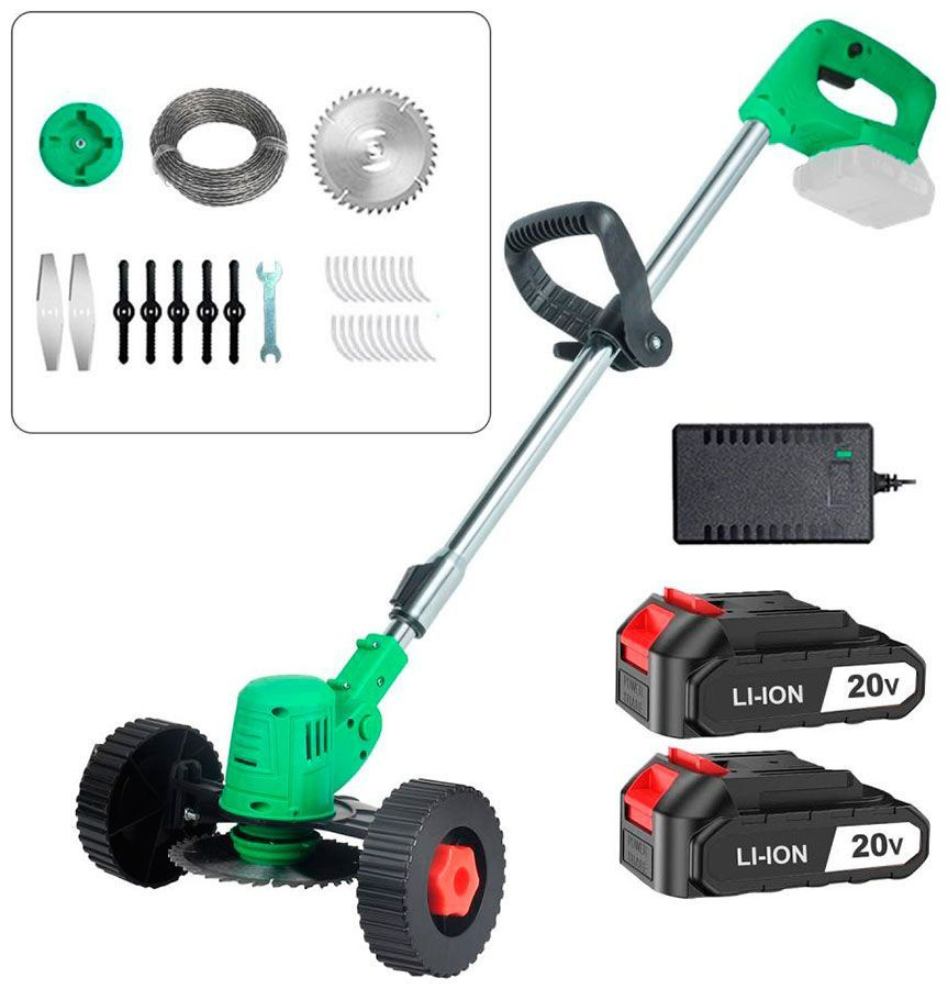 Триммер-газонокосилка аккумуляторный Zitrek GreenCut 20 Pro (20В, Li ...