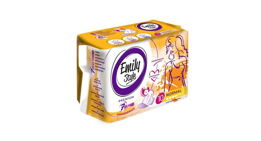 Emily Style Прокладки критика 10шт Нормал Премиум купить на OZON