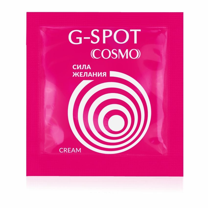 Стимулирующий интимный крем для женщин Cosmo G-spot - 2 гр. #1