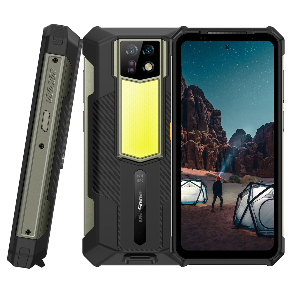 Смартфон ULEFONE Смартфоны Armor 24, 12 ГБ + 256 ГБ, защищенный телефон,  боковой отпечаток пальца, 22 000 мАч, 6,78-дюймовый Android 13,  восьмиядерный процессор MediaTek Helio G96, сеть: 4G, NFC - купить по  выгодной цене в интернет-магазине OZON ...