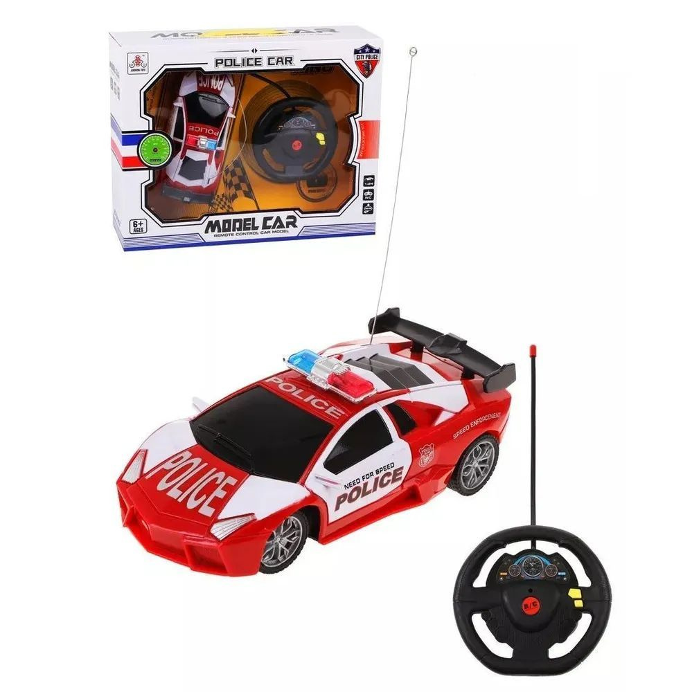 Игрушка Машина на радиоуправлении, пульт в виде руля, 647964 988-1F ...