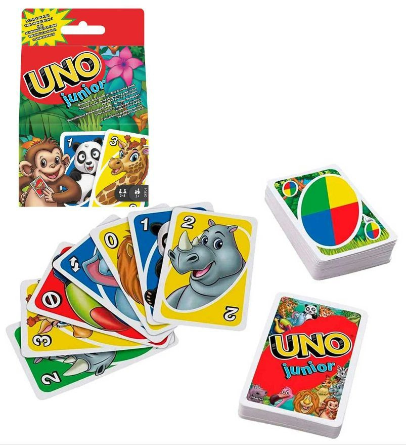 Настольная игра UNO. "Джуниор" для совсем маленьких (Mattel games)  #1