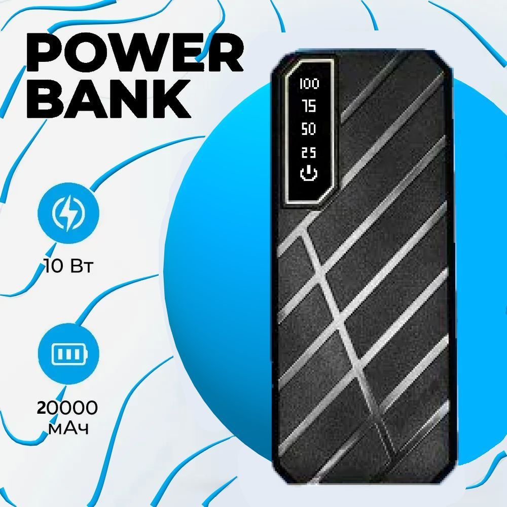 Внешний аккумулятор (Power Bank) GOVNINA - купить по выгодным ценам в интернет-магазине OZON (1426158393)