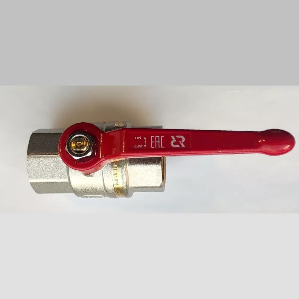 Кран шаровой PN40 DN40 с внутренней резьбой материал корпуса латунь ...