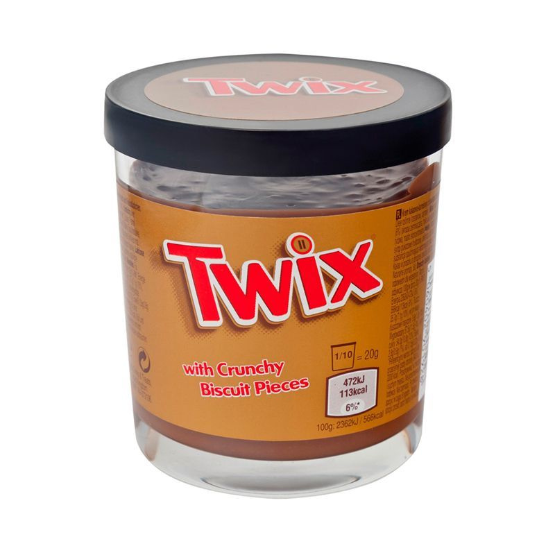 Шоколадная паста Twix с кусочками печенья (Великобритания), 200 г  #1