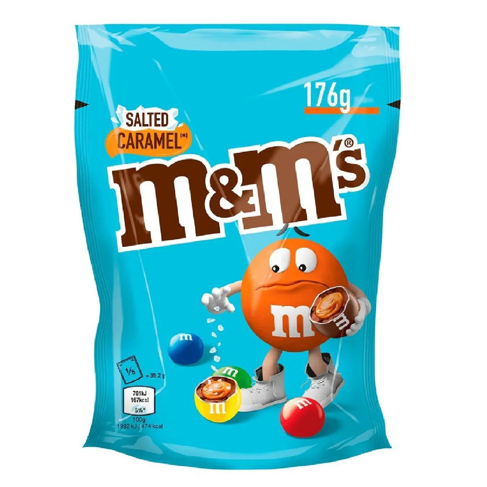 Драже M&M's Salted Caramel / Соленая карамель 176 гр - купить с ...