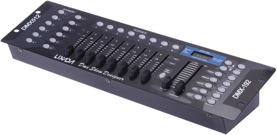 Контроллер DMX, консоль DMX 512, 192-канальное оборудование для DJ