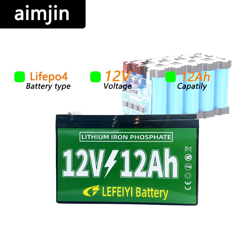 Литиевый аккумулятор 12V 12Ah для детского игрушечного автомобиля ...