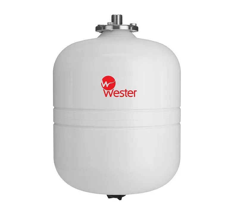 Бак расширительный Wester Premium WDV 18 л, 12 бар, контрфланец из нержавейки, для ГВС  #1