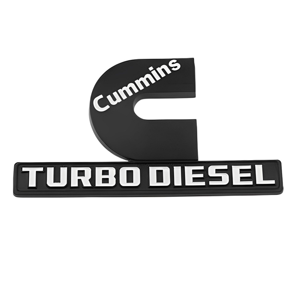 Dodge Cummins Turbo Diesel автомобиль ABS материал трехмерные наклейки  автомобиль-16x8.5cm - купить по выгодным ценам в интернет-магазине OZON  (1276822161)