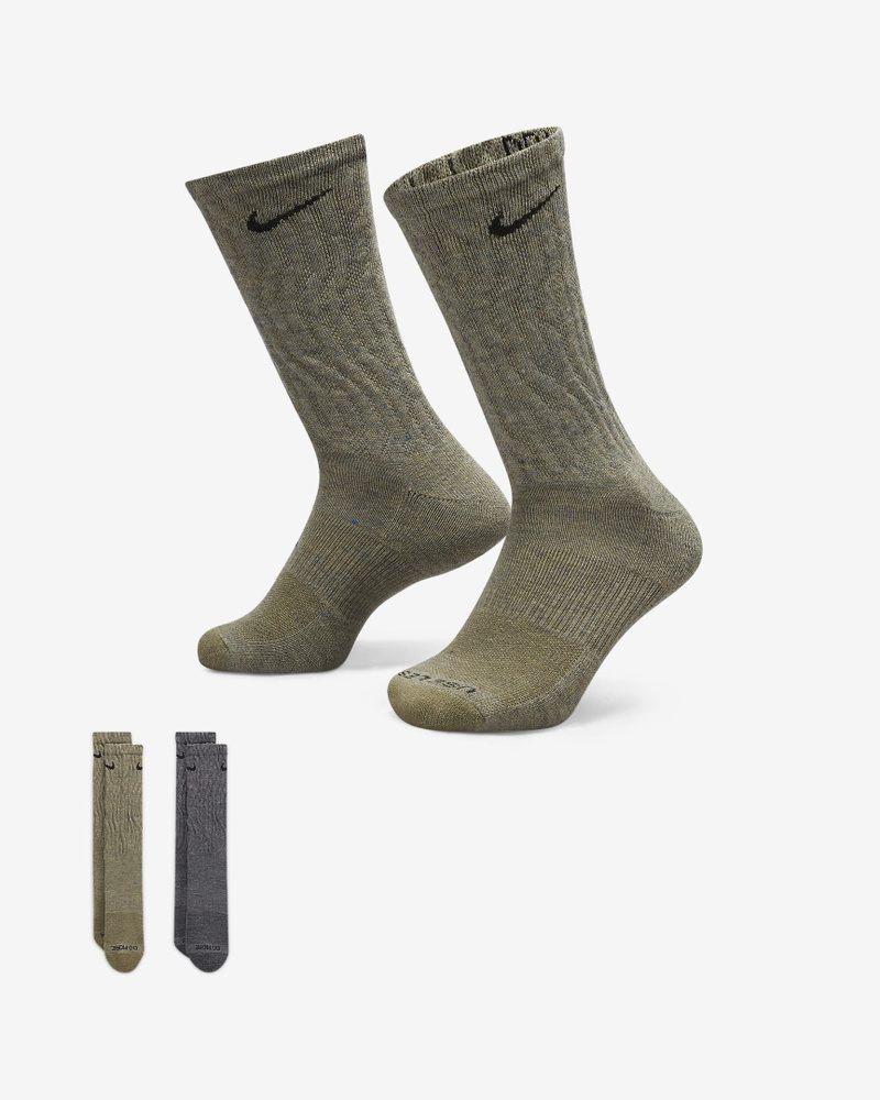 Носки Nike Everyday Cushion Crew Socks, 2 пары #1