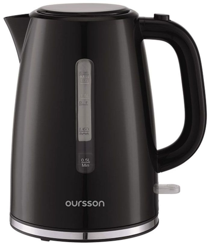 Купить электрический чайник Oursson EK1714P/BL, черный, Пластик по ...