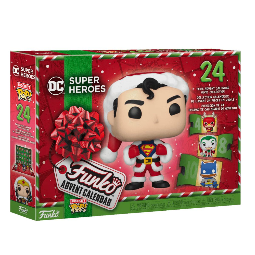 Набор подарочный Funko Advent Calendar Dc Comics (Фанко новогодний адвент календарь, 24 минифигурки)) #1