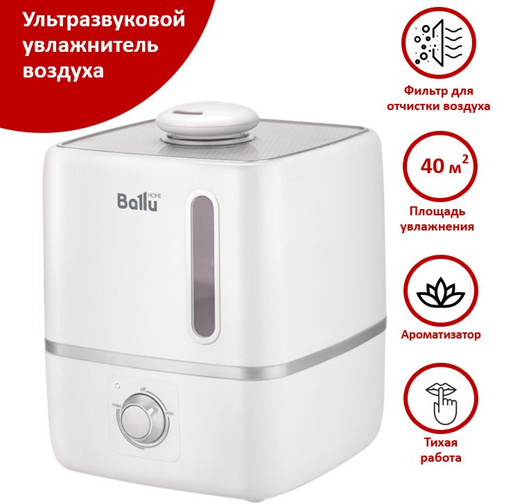 Ballu Увлажнитель воздуха Ballu UHB-310, белый - купить с доставкой по ...