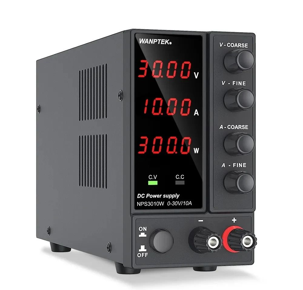 Лабораторный источник питания постоянного тока Wanptek 30В, 10А ...