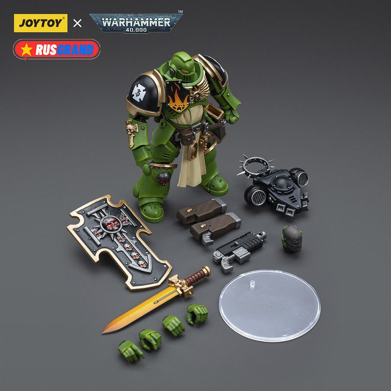 Подвижная фигурка JOYTOY Warhammer 40000 Salamanders Bladeguard